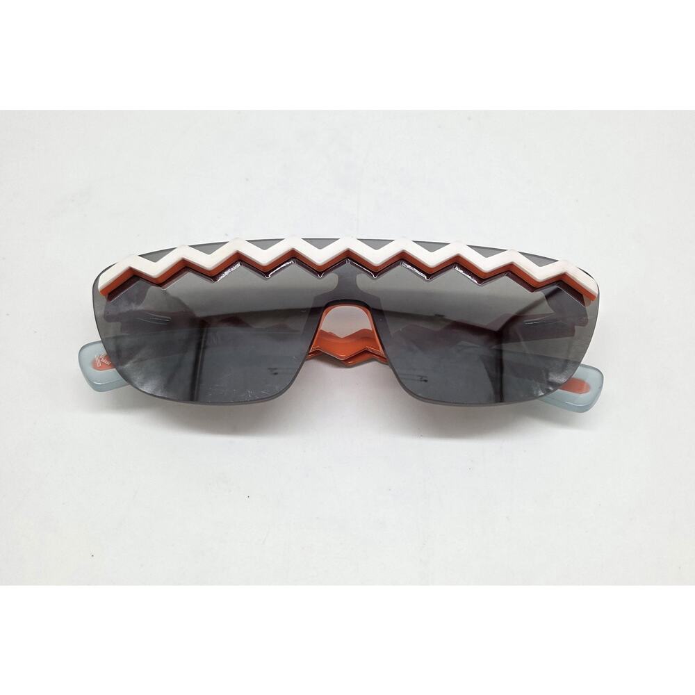 Kenzo X H&M Sunglasses Collection Orange White Zig Zag